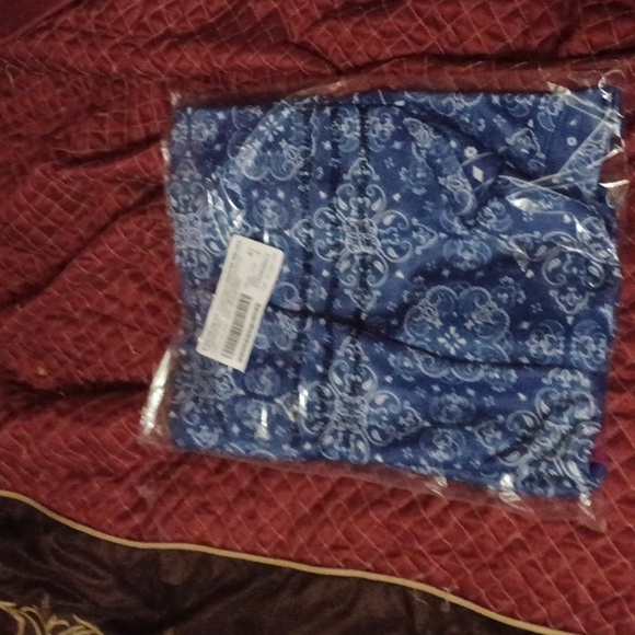 Sweetheart neck lounger, Anthony Richard's, plus size 5x,blue bandana - Picture 2 of 4